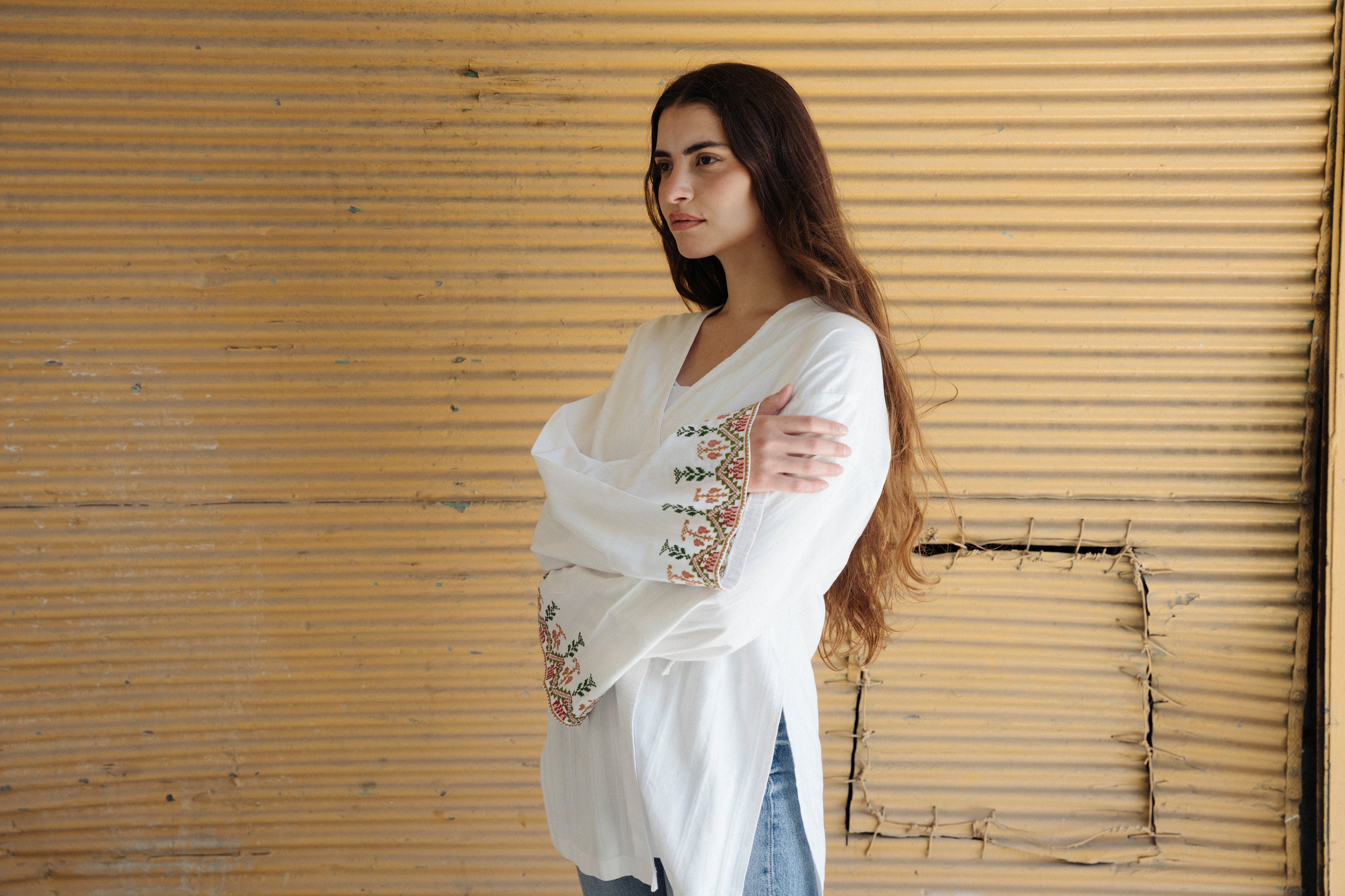 Linen kimono