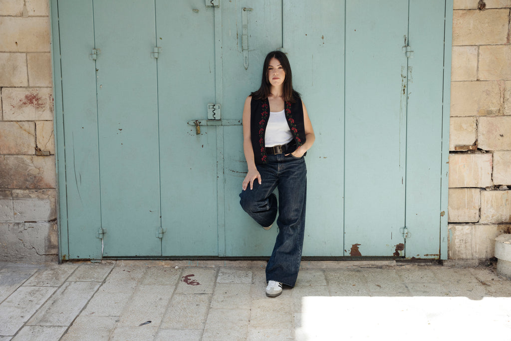 Linen vest