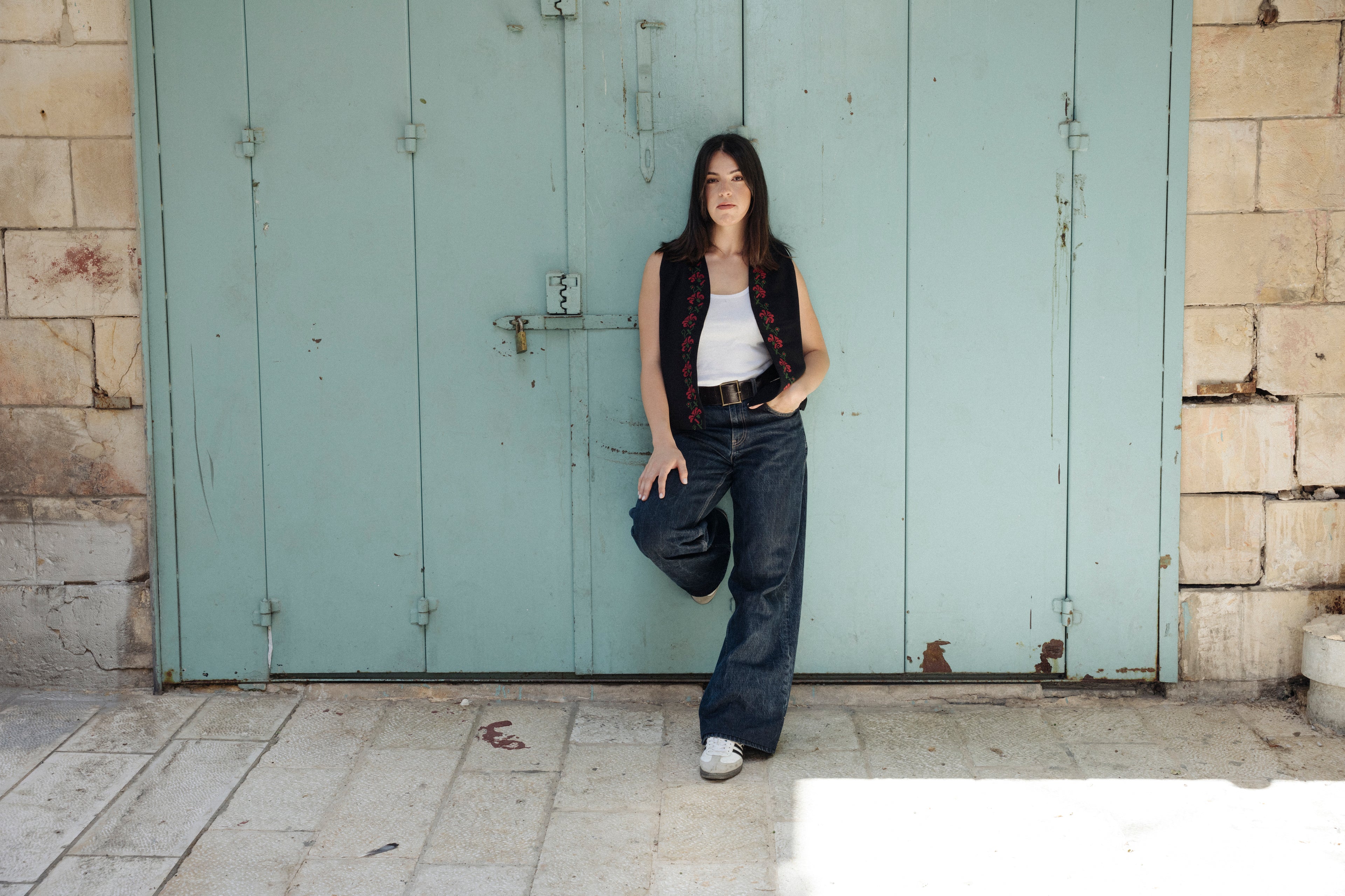 Linen vest